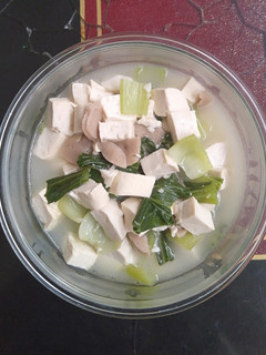 Foto resep Tumis Pakcoy dan Tahu Putih