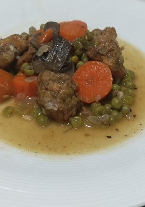Una foto de Menestra de verduras