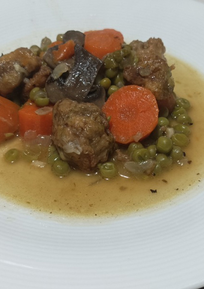 Una foto de Menestra de verduras