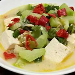 รูปของ Sayur labu siam