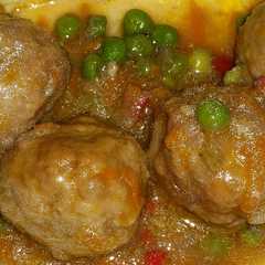 Una foto de Albóndigas en salsa