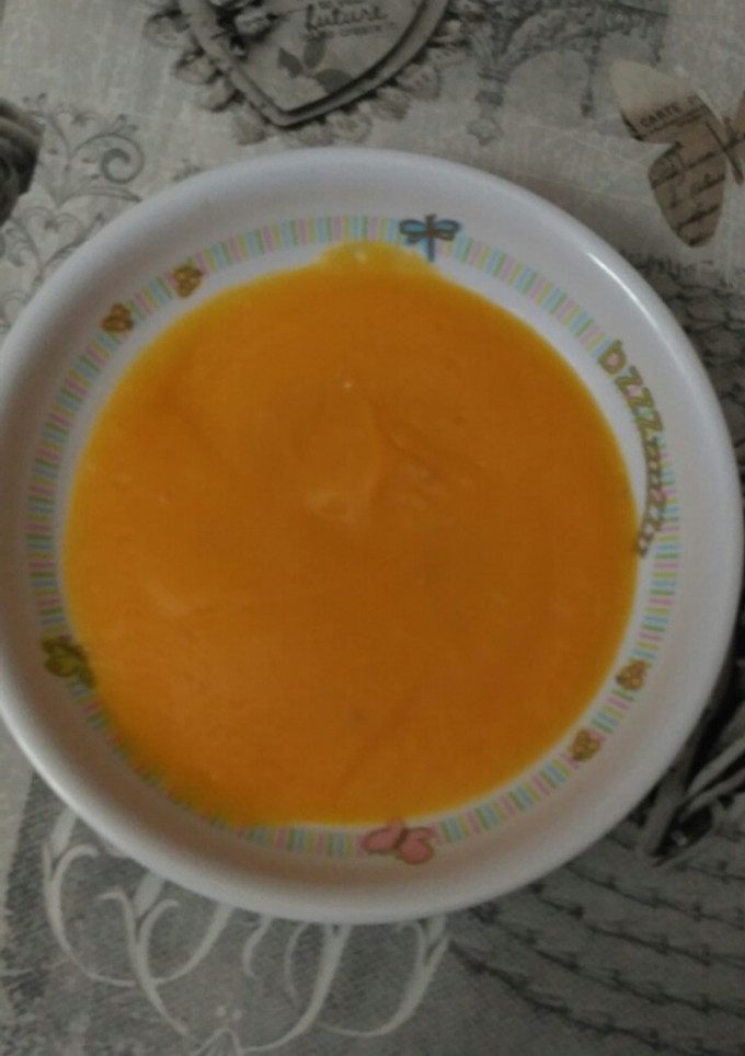 Una foto de Puré de zanahorias