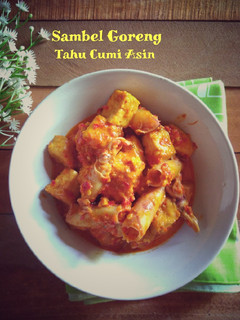 Foto resep Sambel Goreng Tahu Cumi Asin