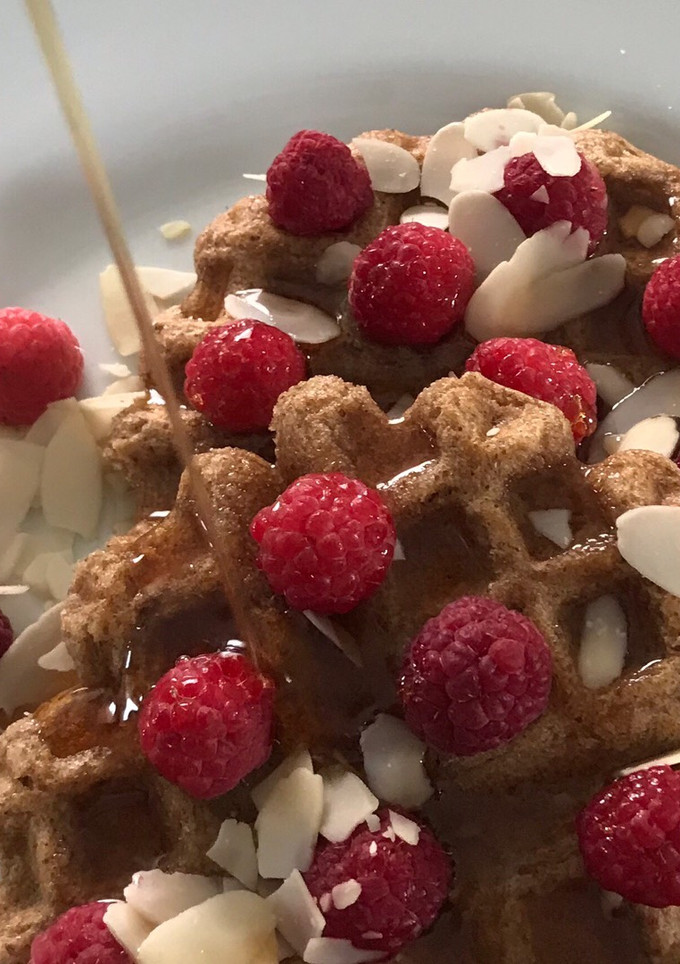 Una foto de Waffles integrales