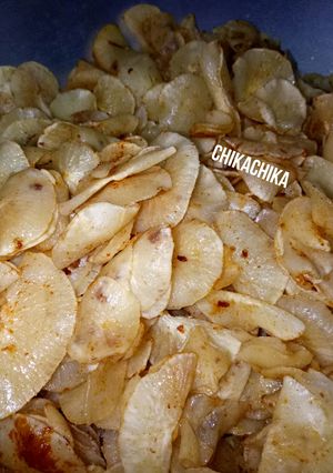 Foto resep Keripik singkong renyah gurih