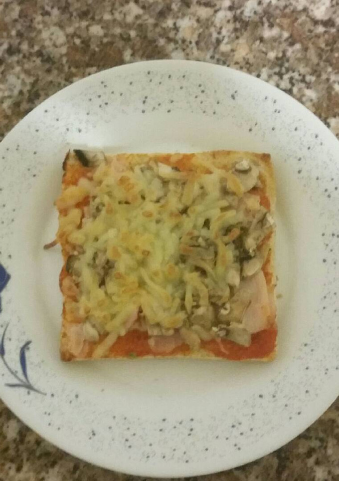 Una foto de Tostas de champiñones