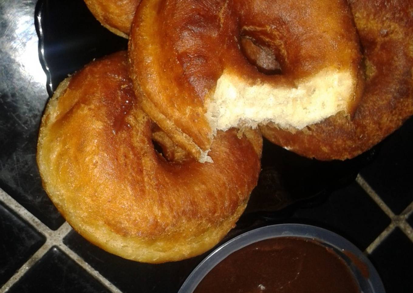 Soft Doughnuts - Glazed with Chocolate Fudge Or Cinnamon Sugared