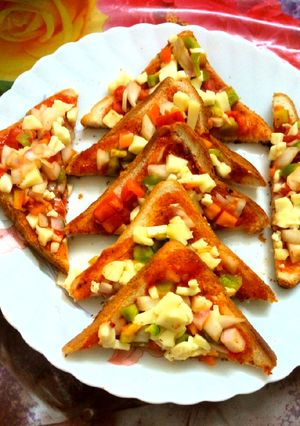 চীজ টোস্ট (cheese toast recipe in Bengali) রেসিপির প্রধান ছবি