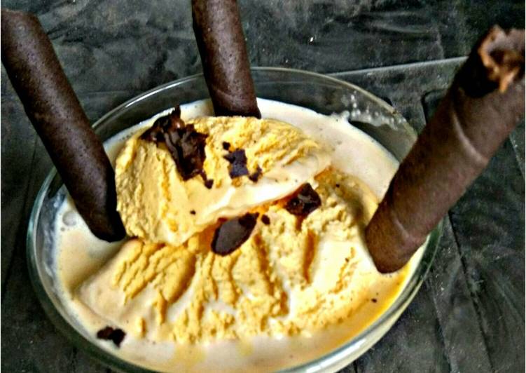 How to Prepare Wood Apple Ice cream in A Minutes for Family