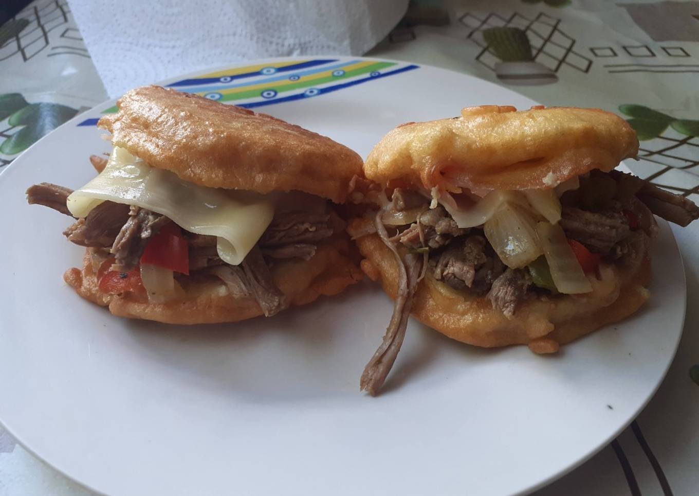 Arepitas Rebozadas de Maíz sin Gluten (Tumba Ranchos de Carne)