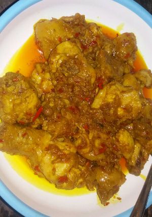 Foto resep Ayam rica-rica pedas endes