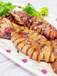 照燒中卷 的食譜成品照片
