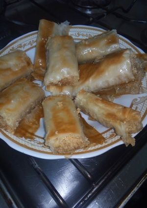 صورة لوصفة جلاش محشي بسبوسه