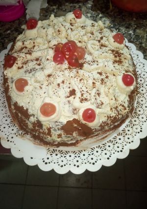 Una foto de Torta con harina integral para diabéticos