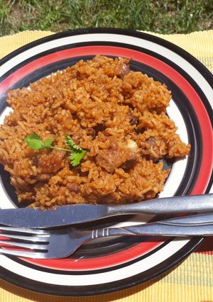 A picture of Pilau #RamadhanContest.