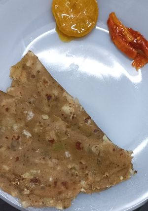 A picture of Cabbage paratha.