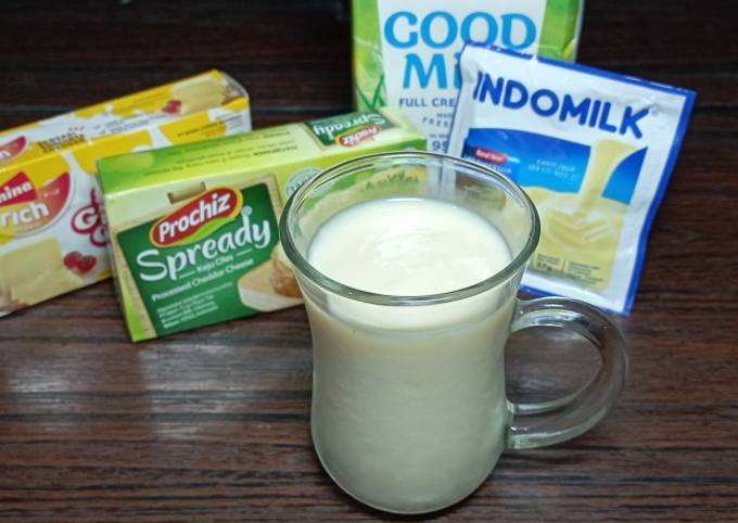 Cara bikin Cheese Milk (untuk campuran minuman kekinian) Cara bikin Cheese Milk (untuk campuran minuman kekinian)