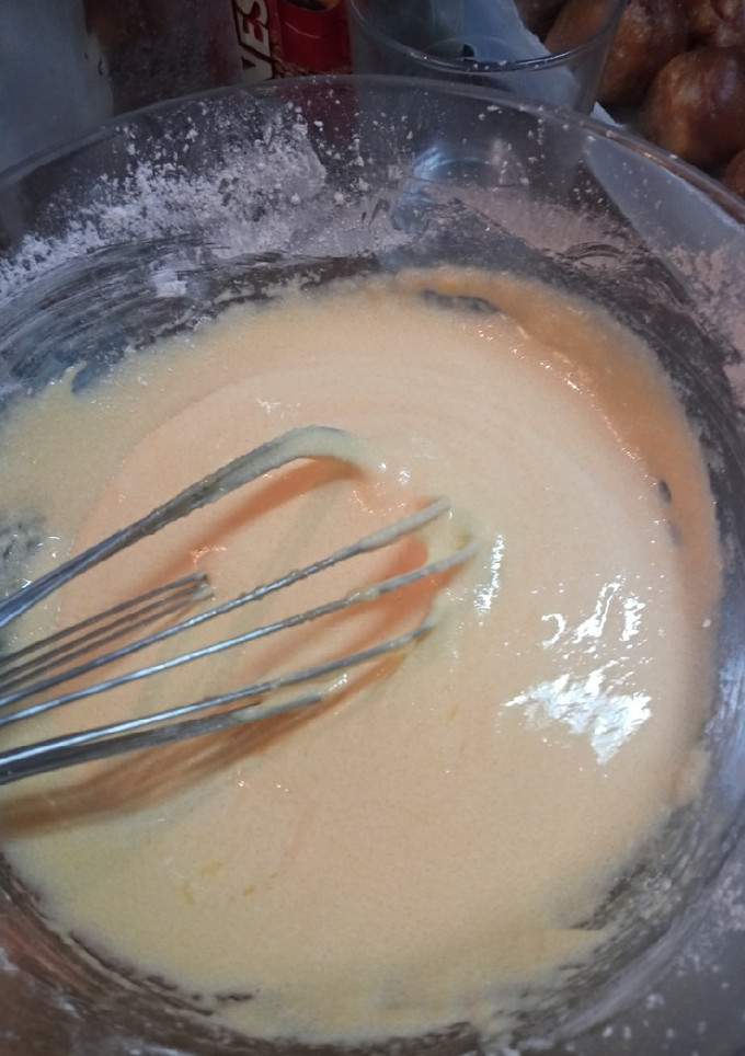 Una foto de Crema pastelera sabor limón