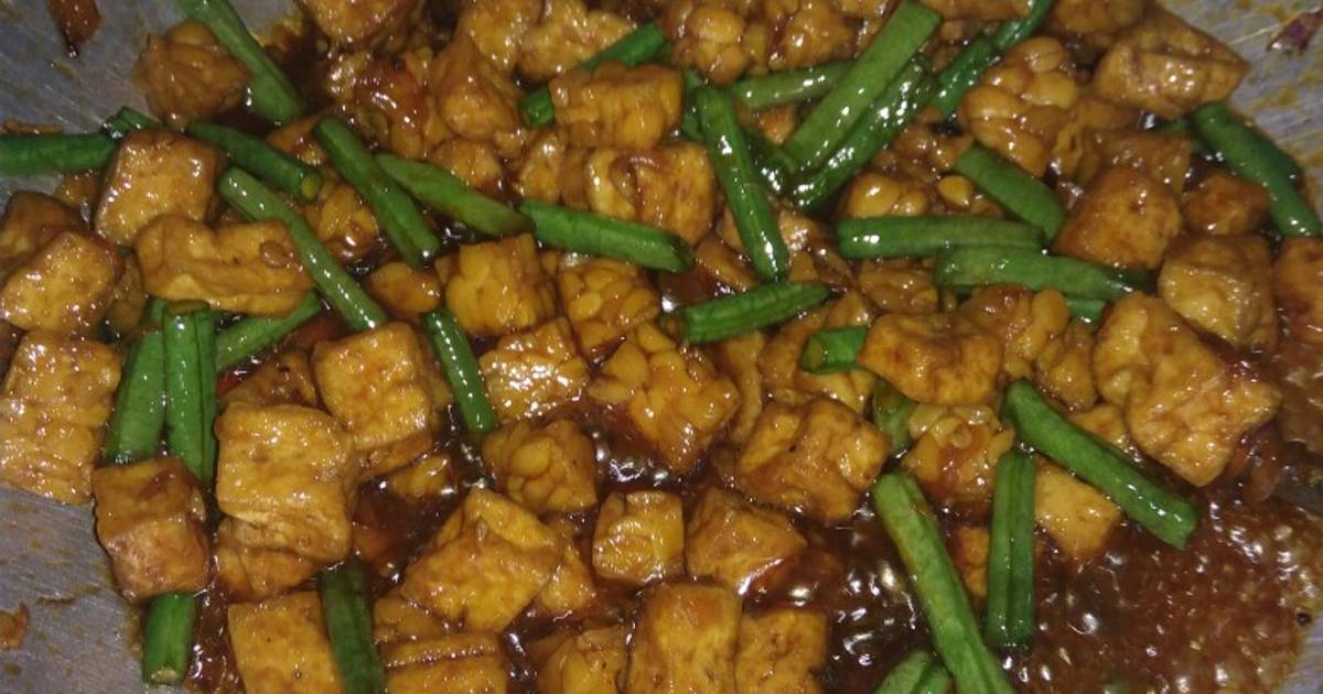  Resep  Tumis Tahu  Tempe Kacang Panjang  oleh narulita tj 