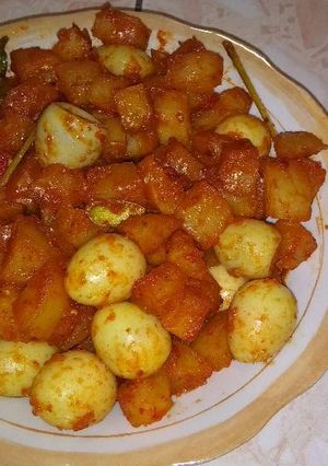 Foto resep Sambal goreng kentang