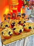 Blueberry Muffins with Crumb Topping