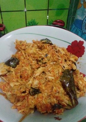 Foto resep Ayam suwir pedas