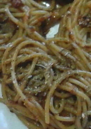Una foto de Fideos con salsa de tomate