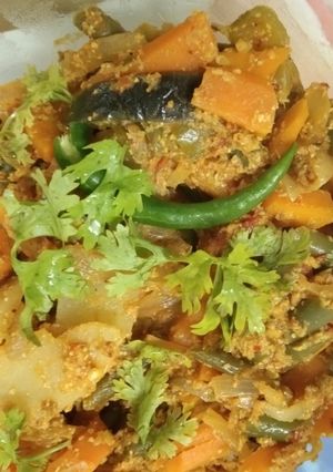 A picture of Veg Kolhapuri Recipe.