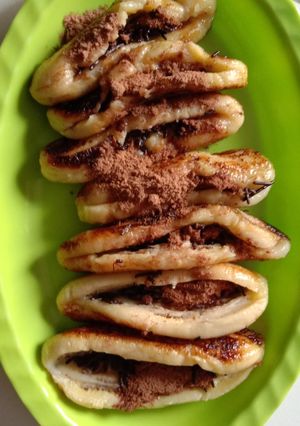 Foto resep Pisang bakar coklat milo