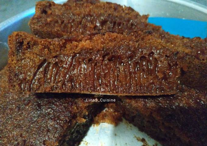 Resep Kue Sarang Semut Caramel Cake 