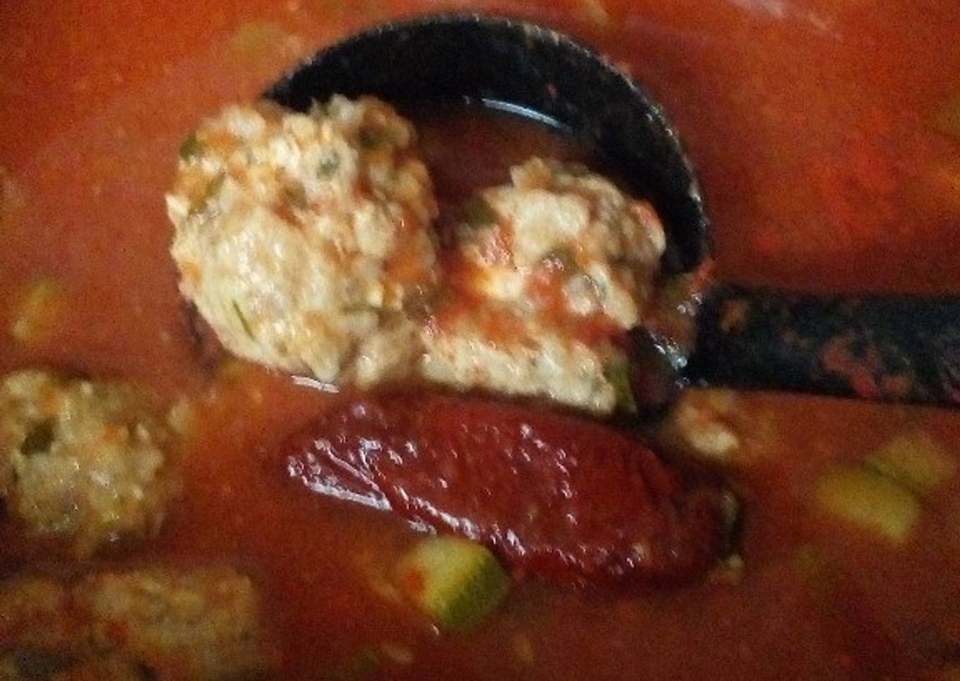 Albóndigas en chipotle