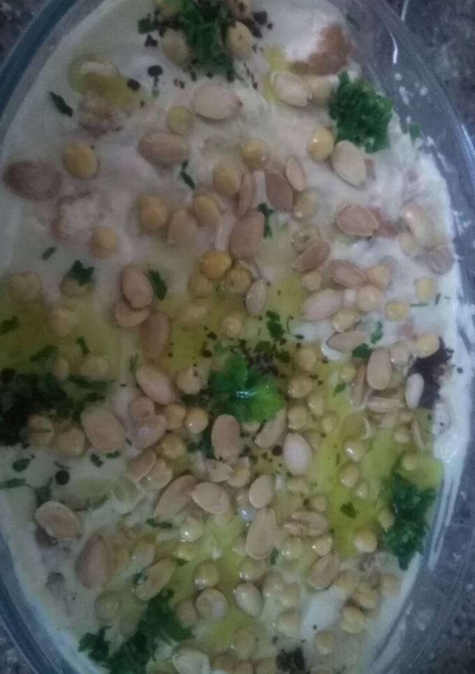 صورة لوصفة فتته حمص شهيه