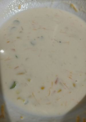 Foto resep Cream soup Jagung / sup krim sayur