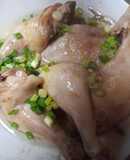 油蔥雞腿