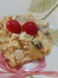 Risoto de frango com alho poró e champignons