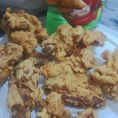 A picture of Crispy fried Wings.