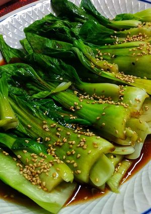 Foto principal de Pak choi con salsa de Ostras!