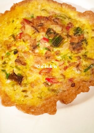 Foto resep 52. Telur Dadar Daun Bawang
