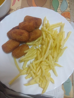 Una foto de Croquetas de frutos del mar