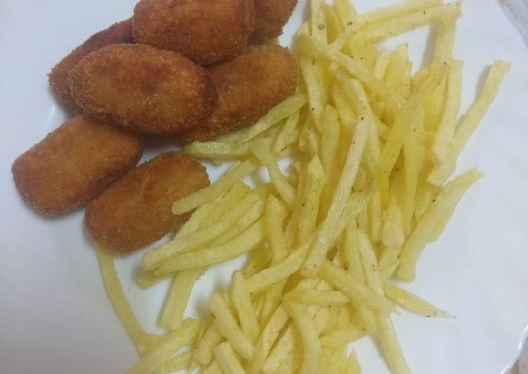 Croquetas de frutos del mar