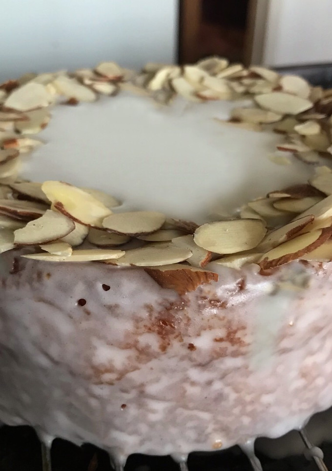 Una foto de Pastel de almendra