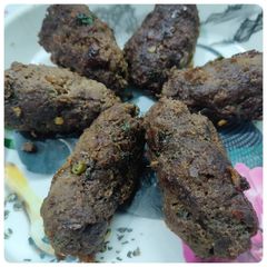 A picture of Seekh Kabab.