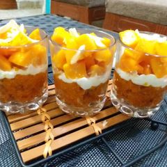 A picture of Carrot Halwa Parfait.