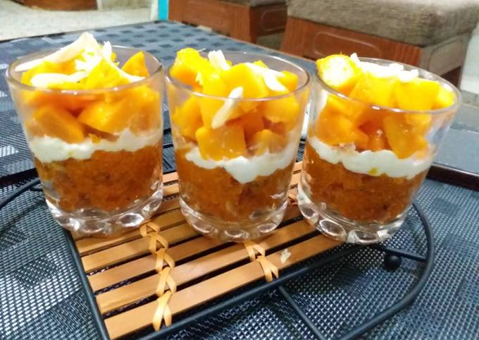 Carrot Halwa Parfait