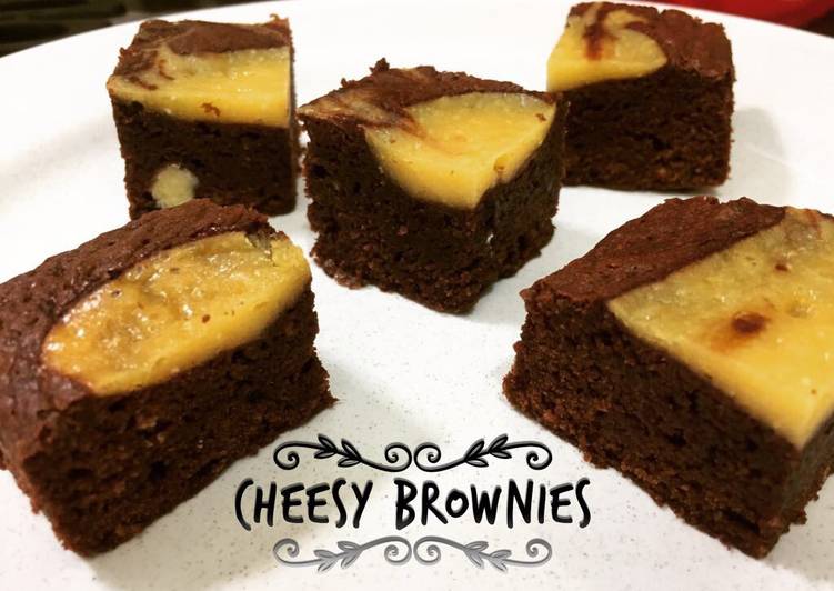 Resep Cheese Brownies #beranibaking, Enak