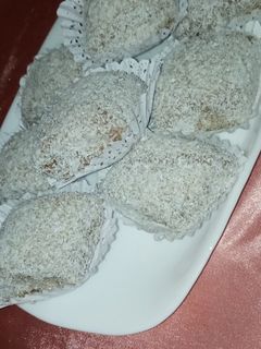 صورة لوصفة حلوة جافة بجوز الهند