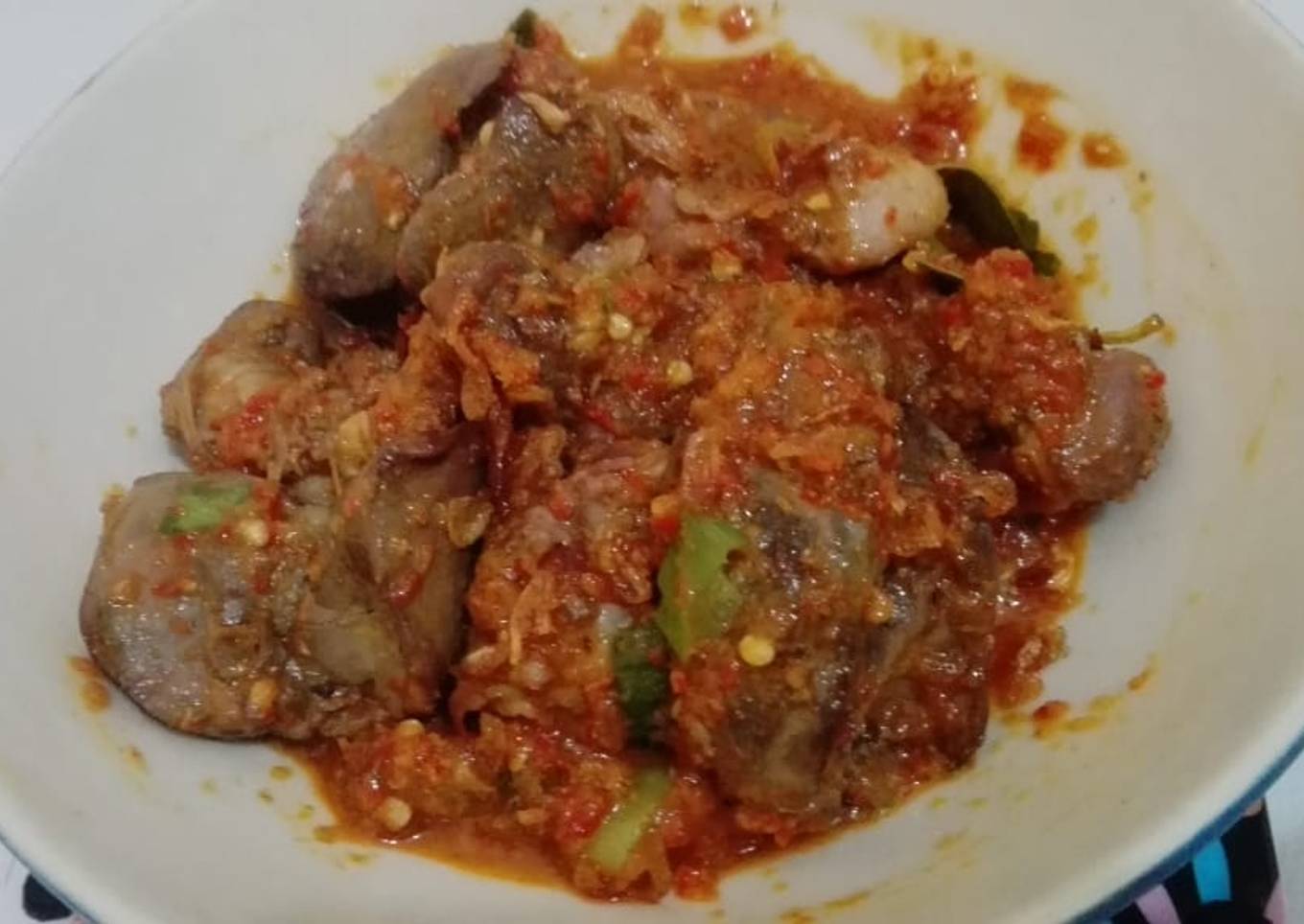 Rica rica ati ayam rempela suka suka