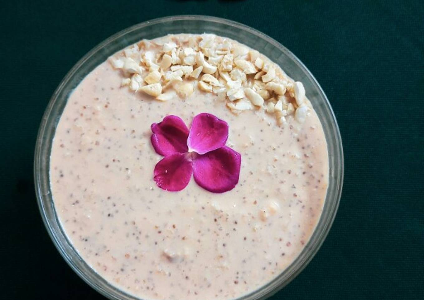 Caramelized quinoa kheer