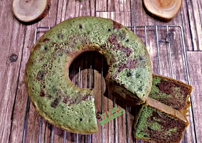 Langkah Mudah untuk Menyiapkan Bolu Pandan Coklat Panggang