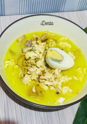 Foto resep 280. Soto Ayam Creamy Tanpa Santan